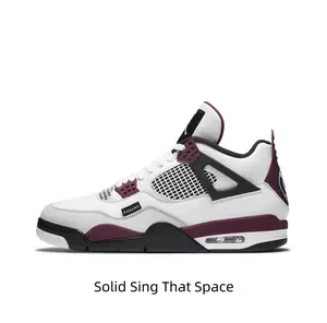 This white burgundy black mesh shoe balances plain white base and mellow wine red accents without being bold. It fits wide jeans, knitwear and hoodies for commuting and outdoor photo shoots perfectly.