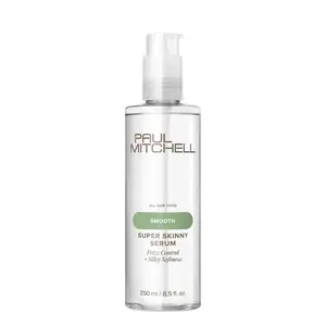 Paul Mitchell Super Skinny Serum - Lightweight Haircare Smoothing Primer for Adults, Frizz Control, Silky Smoothness, Heat Protectant, Glossy Leave-In Treatment for Damp Hair