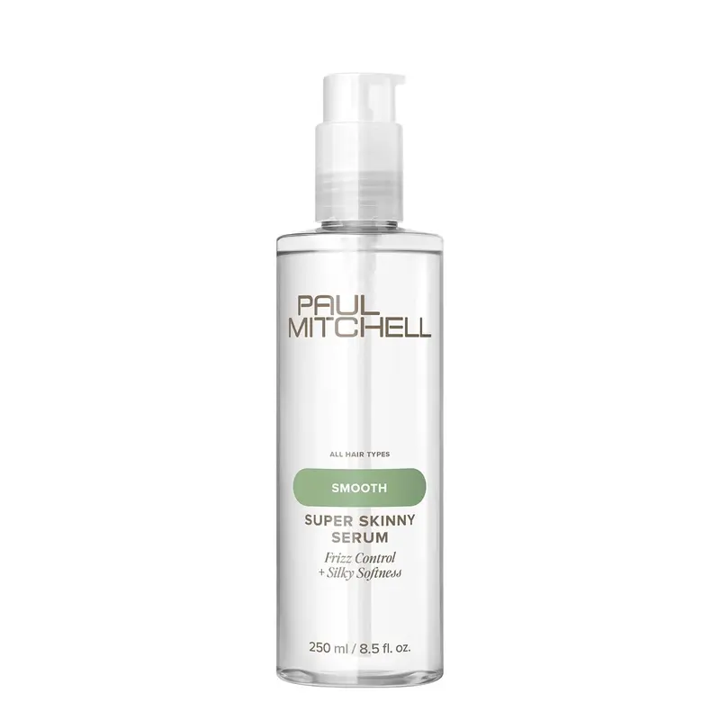 Paul Mitchell Super Skinny Serum, Smoothing Primer & Heat Protectant for Hair with Frizz Control, Vegan Leave-In Treatment for Wavy, Shiny Hair, Haircare, Curly Hair