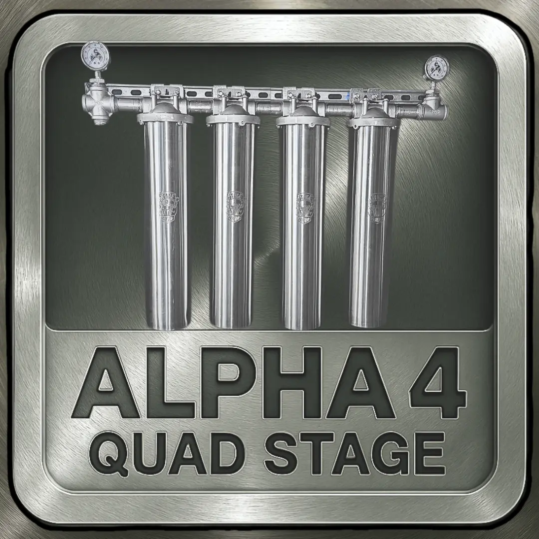 ALPHA- 4 Well Water Filtration System