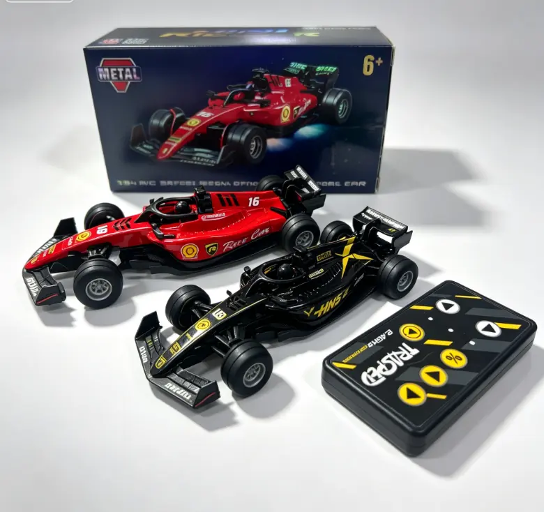 Mini 2.4G Alloy F1 RC Race Car, Remote Control Formula 1 Toy Car for Kids Boys Gift tibibee transform easter rc car