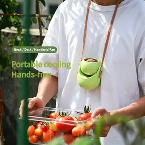 Portable Neck Fan, Hands Free Personal Air Cooler - Lightweight & Quiet Wearable Fan