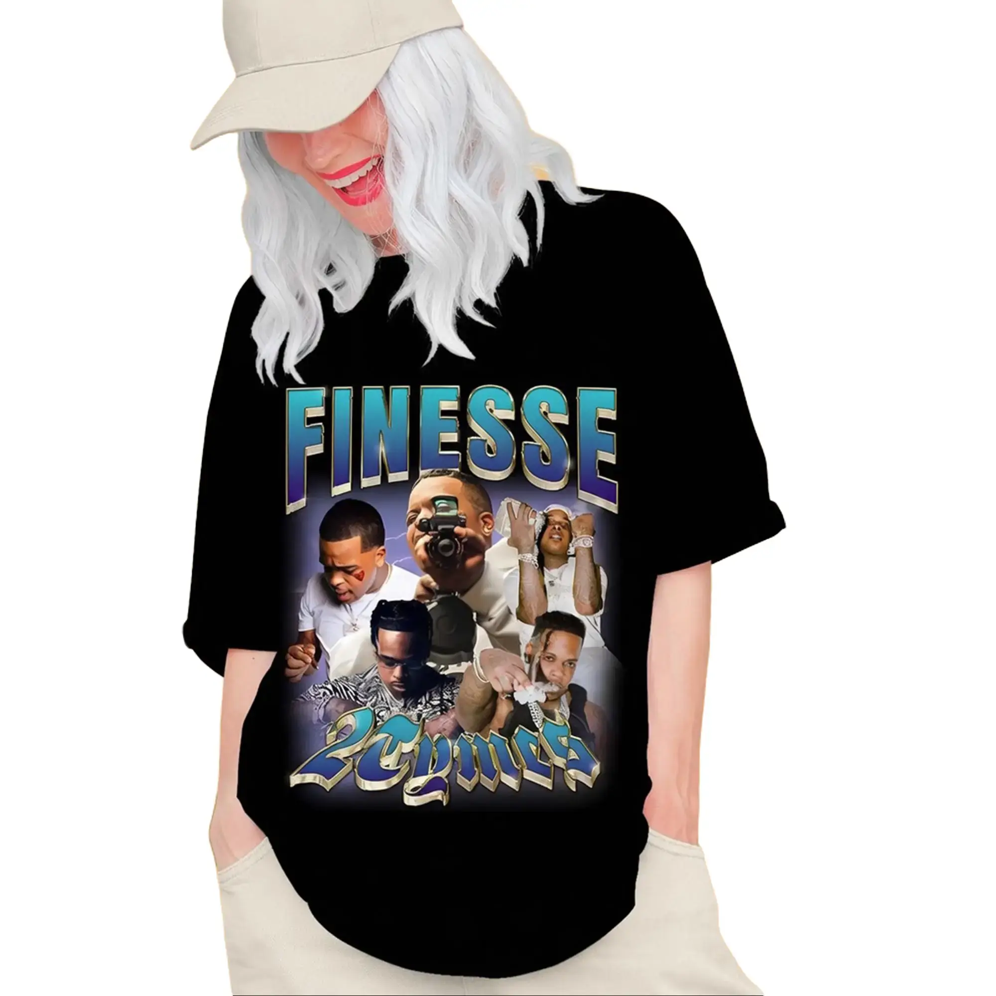 Finesse2Tymes Graphic T-Shirt, Rapper Vintage Tee, Hip Hop Streetwear Shirt, Aesthetic Trap Style Tee, Unisex Fan Gift