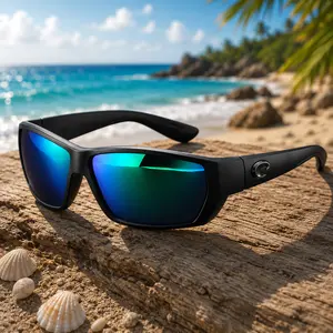 Costa Wraparound Sunglasses for Men – Polarized Lenses for Driving & Water Sports