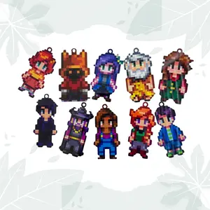 Stardew Valley Character Ornament Collection, Christmas Tree Decorations, Gamer Gift, Cute Holiday Decor