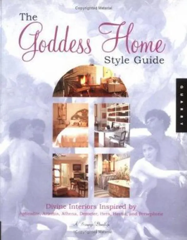 USED Book - The Goddess Home Style Guide: Divine Interiors Inspired By Aphrodite, Artemis, Athena, Demeter, Hera, Hestia, And Persephone by A. Bronwyn Llewellyn (Paperback) - english