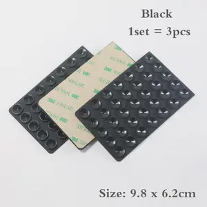 24 Grain Square Suction Cup Mobile Phone Holster Silicone Suction Cup 8x5.5cm for Phone Cases & Accessories
