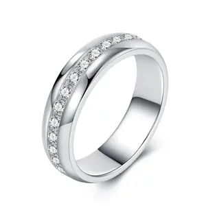 【#M240】 (Dan) 925 Sterling Silver Synthetic Moissanite rings