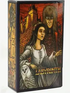 Labyrinth Tarot - Elegant Design with Intricate Details Ideal for Meditation and Personal Reflection Card from China