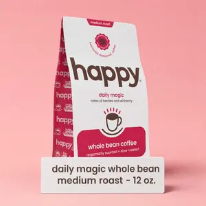 Daily Magic Medium Roast Whole Bean Coffee 12 oz - With Notes of Berries and Alchemy