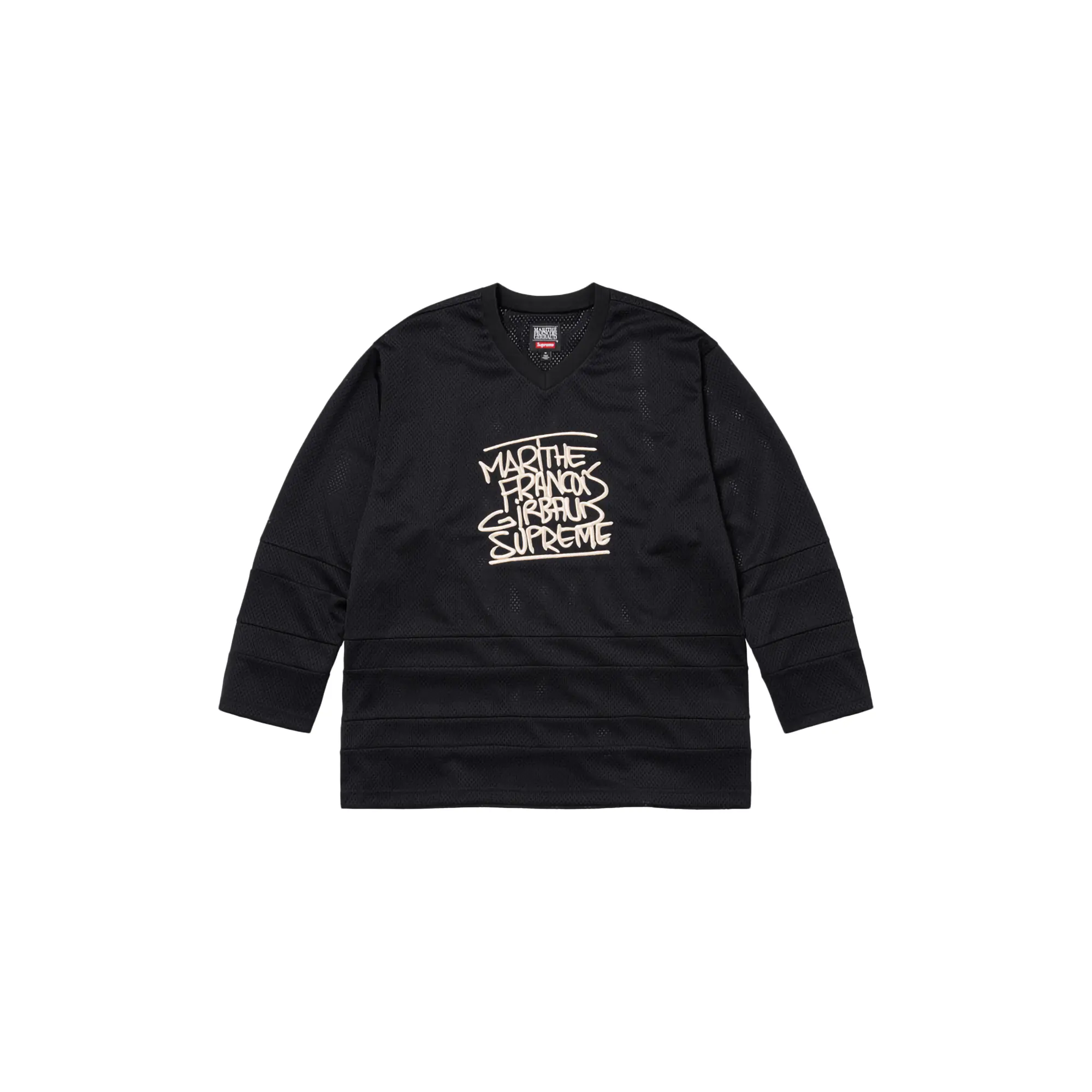 Marithé + François Girbaud Hockey Jersey "SS25 - Black" SU25255