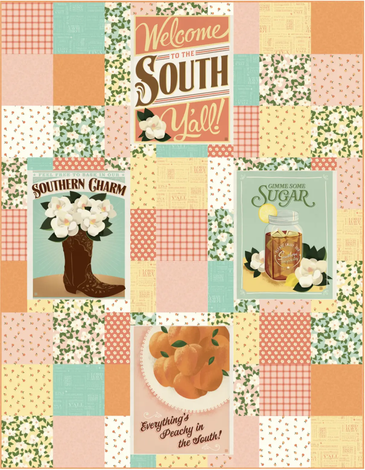 Southern Charm Quilt Kit