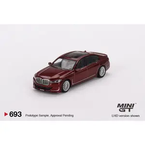 MiniGT 1:64 BMW Alpina B7 xDrive – Aventurin Red Metallic – MiJo Exclusive #693