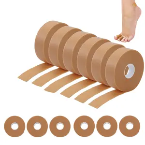 A Set of 12/6 Rolls Blister Prevention Tape,Adhesive Pad Toe Tape,Anti-wear Heel Pad Foam,Waterproof Bandage Patch for Point Shoe Hand Foot Heel Toe Skin Chafing Protector,Hand Tools Kits