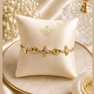 #22 Bracelet - High-quality 14K gold-filled with a protective coating for everyday wear. 20cm