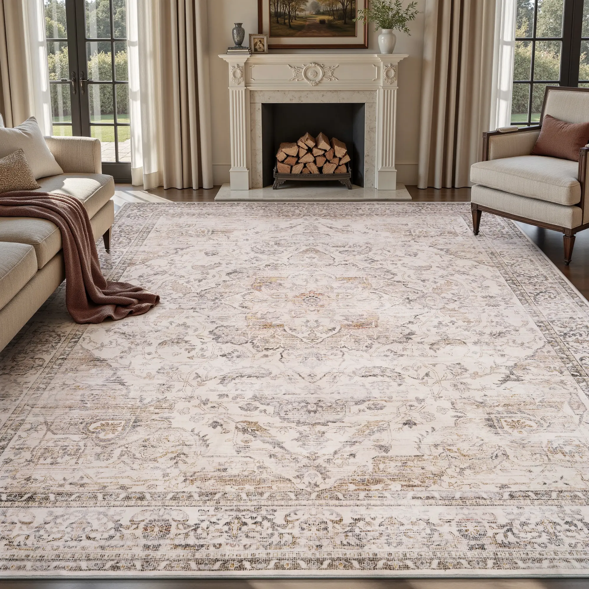 Velora - Beige/Multi