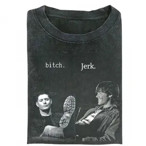 Supernatural Bit Jerk Shirt, Dean & Sam Winchester Quote Tee, Funny Supernatural Graphic Shirt, TV Show, Pop Culture T-Shirt Unisex
