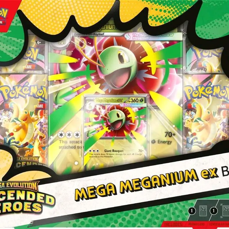 Mega Meganium EX box