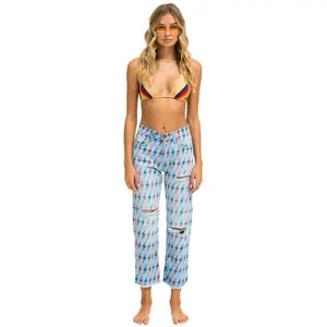 AVIATOR BOLT MID RISE RELAXED SURFER JEAN - SUPER LIGHT