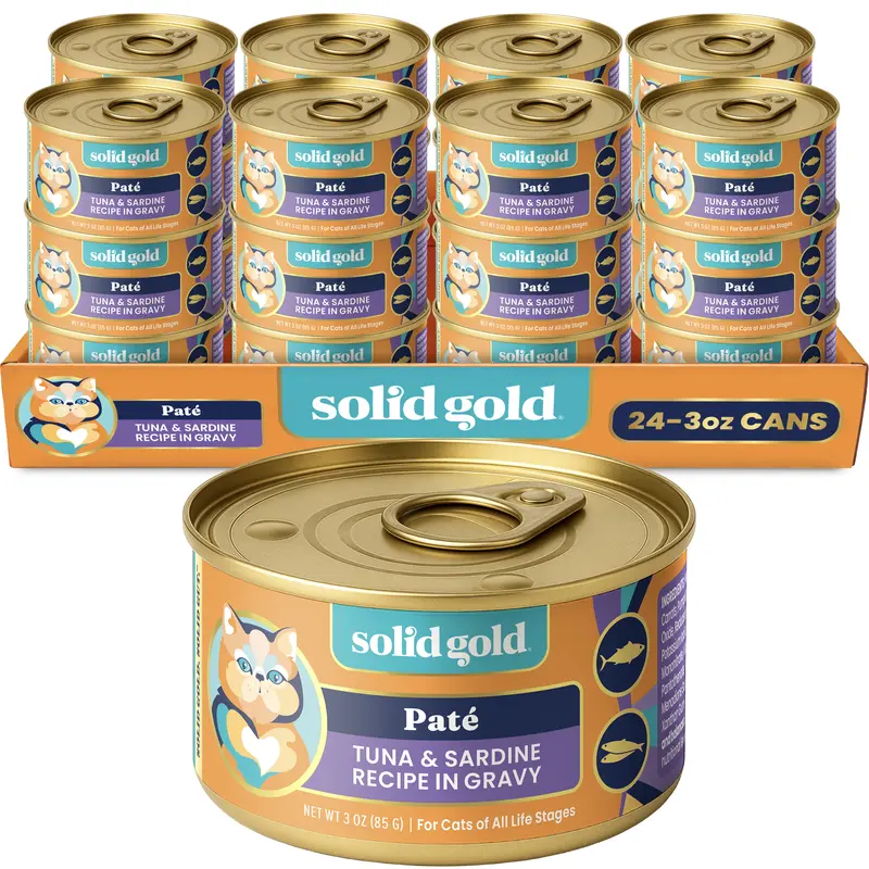 Solid Gold Flavorful Feast™ Tuna & Sardine Wet Food for Cats