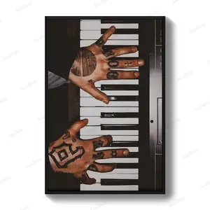 Mac Miller Piano Performance Poster