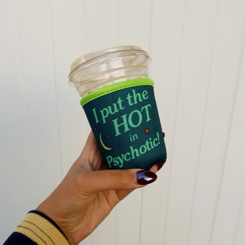 Retro Witch Iced Coffee Sleeve Retro Witch Iced Coffee Sleeve
