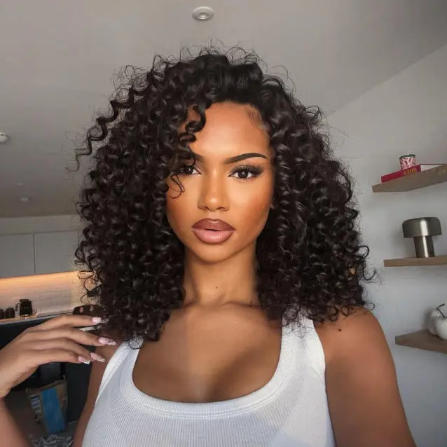 Glueless Bob Wigs Human Hair Curly Wigs for Black Women Water Wave 5x5 HD Lace Closure Wigs  Wear and Go Glueless Wigs 180% Density Pre Plucked Hairline Pre Cut Lace#mothersdaygiftideas#tiktokshopcybermonday