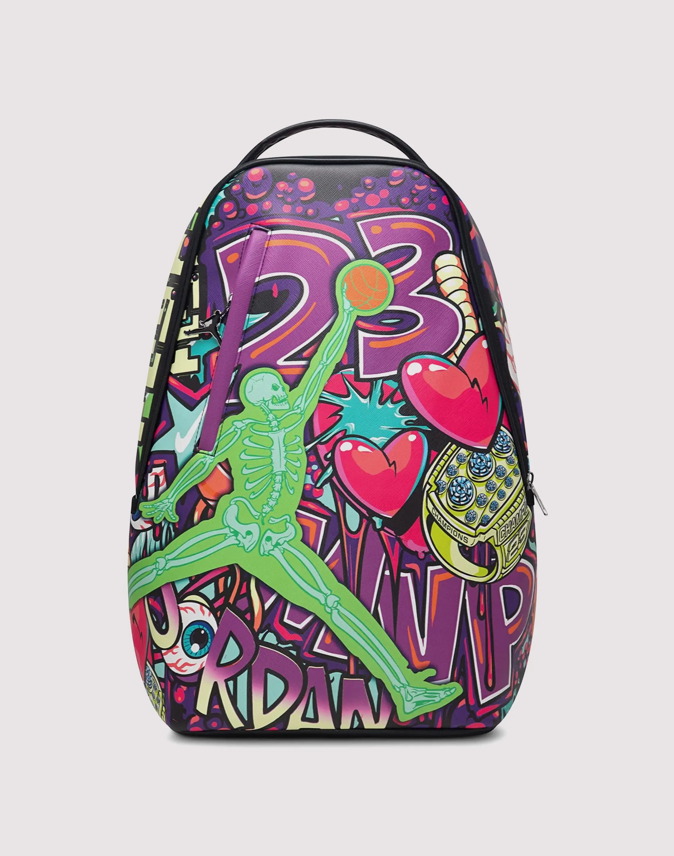 Mens Jordan 6 Rings Graffiti Backpack Mens Jordan 6 Rings Graffiti Backpack