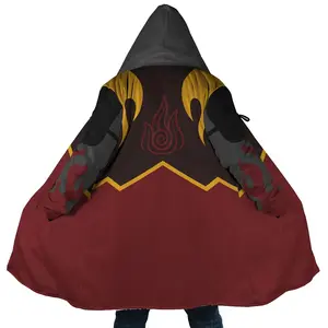 Fire Nation Hoodie Cloak – Avatar Dream Cloak Coat, Gift For Him, For Her