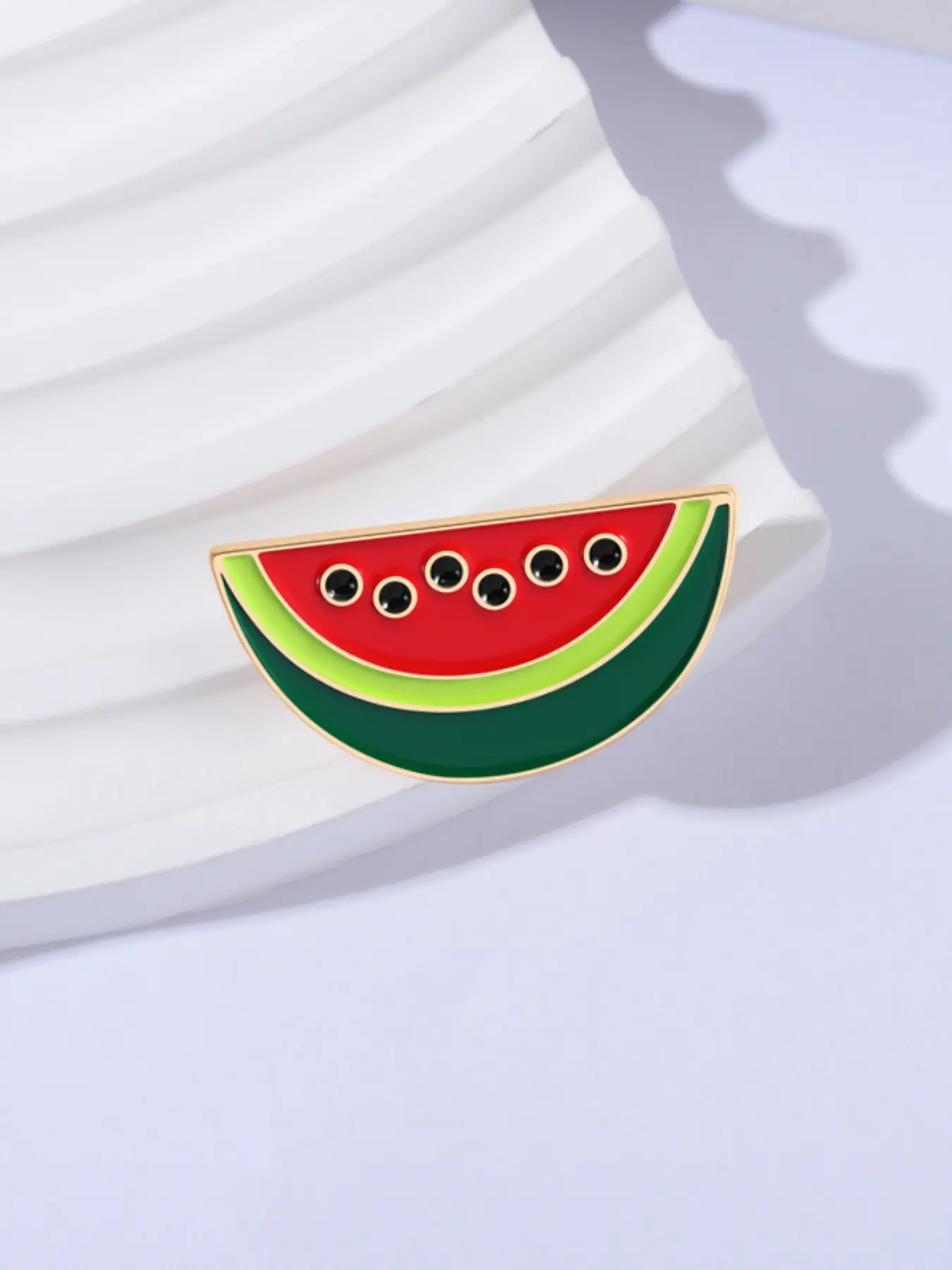 Cute Fun Palestine Watermelon Pins,Palestine Flag Pin,Summer Fruit Palestine Map Brooches,Watermelon Slice Fruit Shaped Brooch Lapel Collar Badge for Bag Hat Summer Palestine Pins,Palestinian,Bag Accessories, Shaped Badges