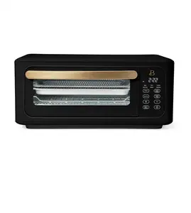 Infrared Air Fry Toaster Oven, 9-Slice, 1800 W, Black Sesame