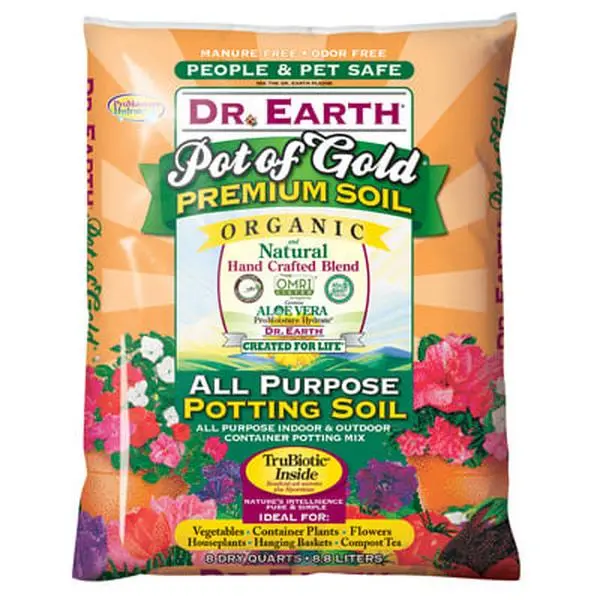 Dr Earth 8 Quart All Purpose Potting Soil