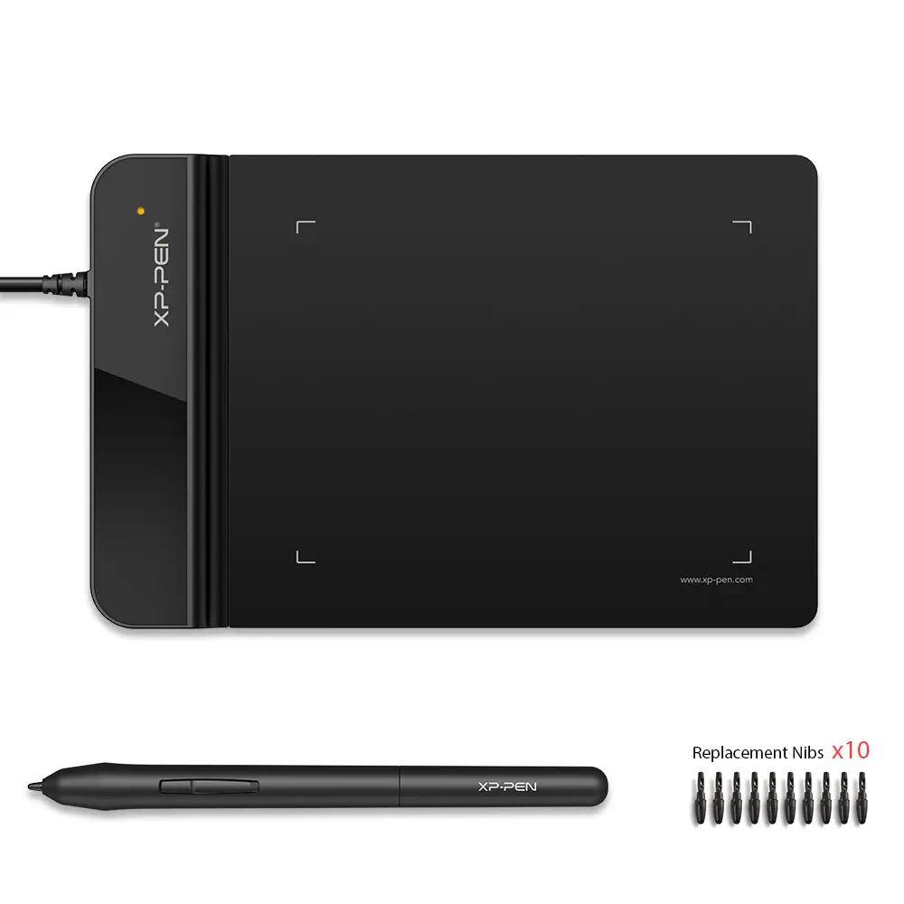 #ArtFight XPPen G430S OSU Graphic Tablet Battery-Free Stylus 8192 Pressure Sensitivity 4x3 Inch Active Area for Windows & Mac OS Artistic Drawing Tablet