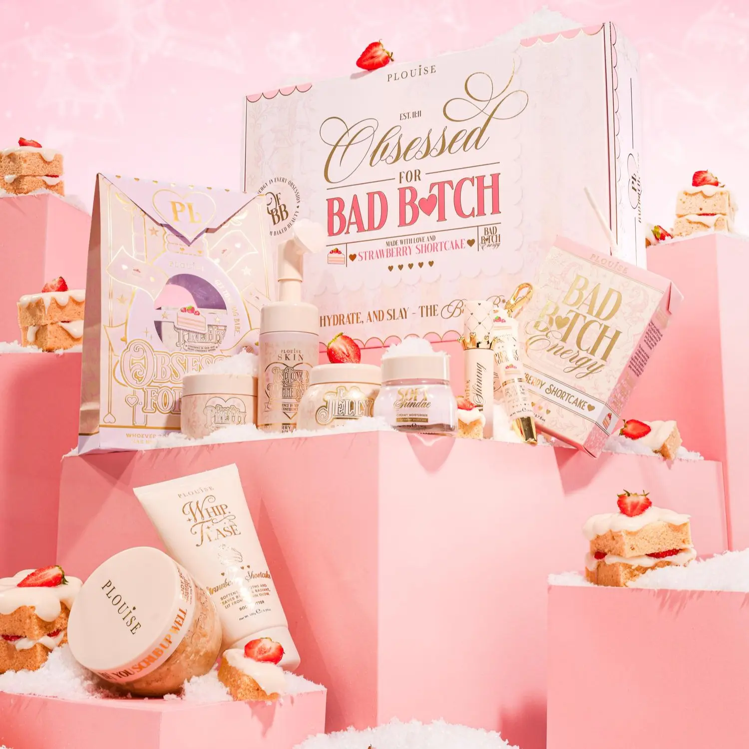 P.Louise Obsessed For Bad Bitch Christmas Beauty & Skincare Gift Set Bundle