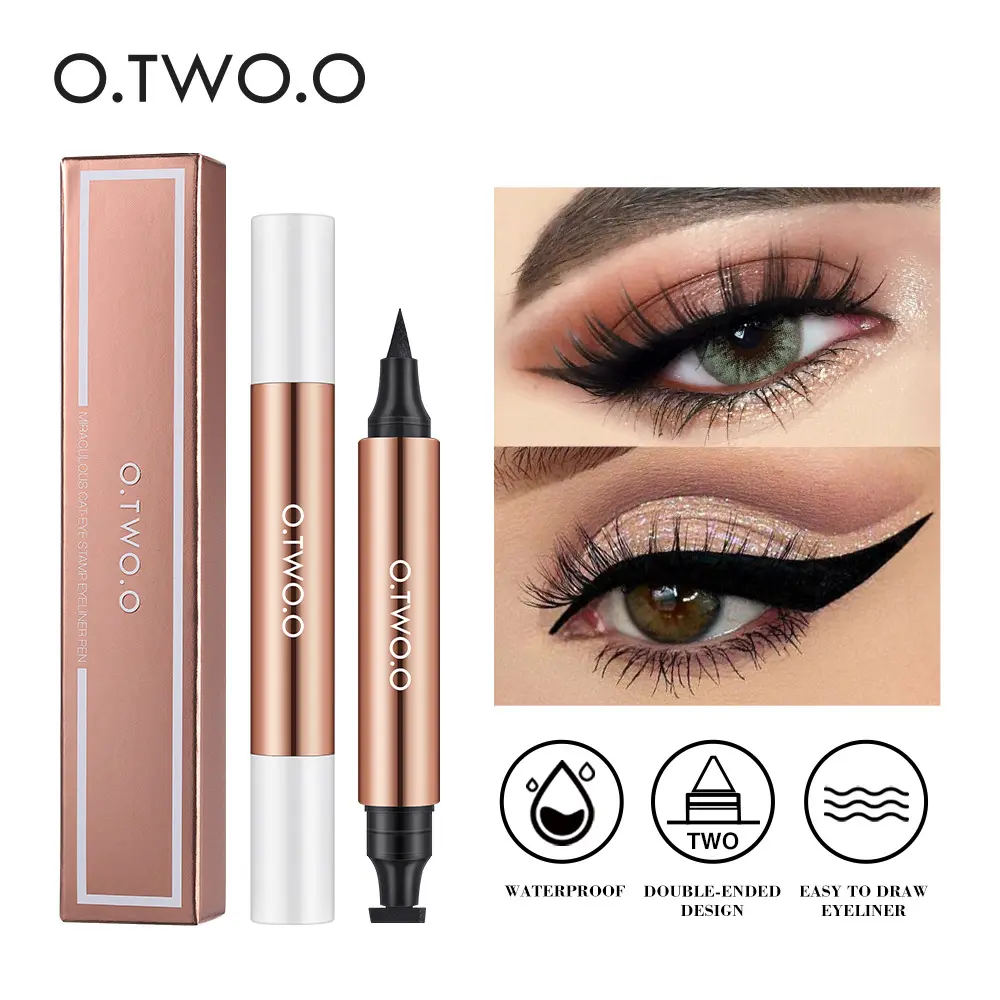 O.TWO.O Charm cat eye seal eyeliner, not easy to smudge eyeliner 1019