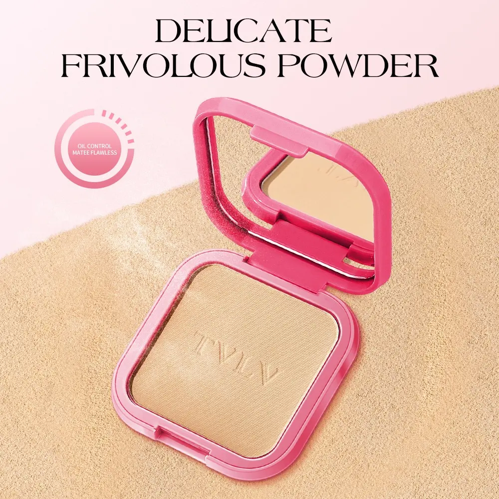 Tvlv Long-Lasting Waterproof Concealer Powder, Matte Oil-Control, Brightening, Sweatproof, Setting Powder, Single Item, Any Skin Tone