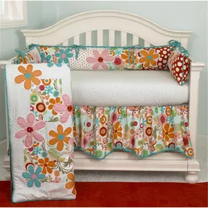 Cotton Tale  Lizzie 4 Piece Crib Bedding Set