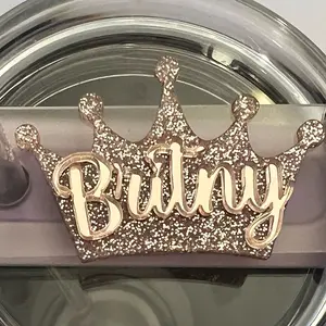 Crown nameplate for 30 or 40 oz tumbler