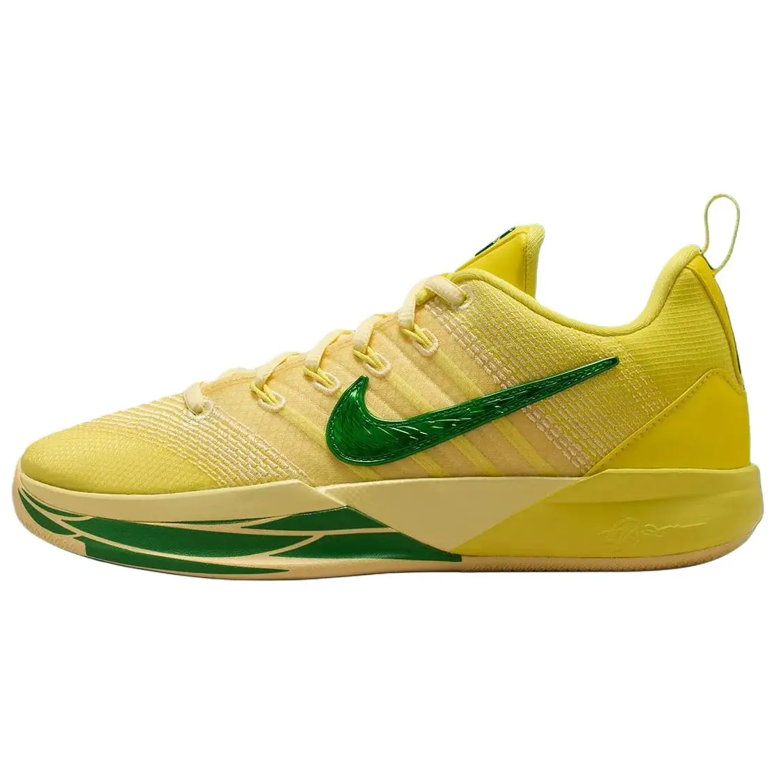Nike Sabrina 3 GS 'Oregon Ducks' Sneakers, Lightweight Design, Cushioning, Responsive Cushioning, Runs Small, Youth, Lace-Up, Court Play, Supportive, Us M 10.5, Girls, Youth Edition, Grade School, Supportive Fit, Youth Sizes
