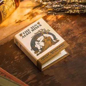 The Sun Also Rises by Ernest Hemingway 1926 Book Wallet The Sun Also Rises by Ernest Hemingway 1926 Book Wallet