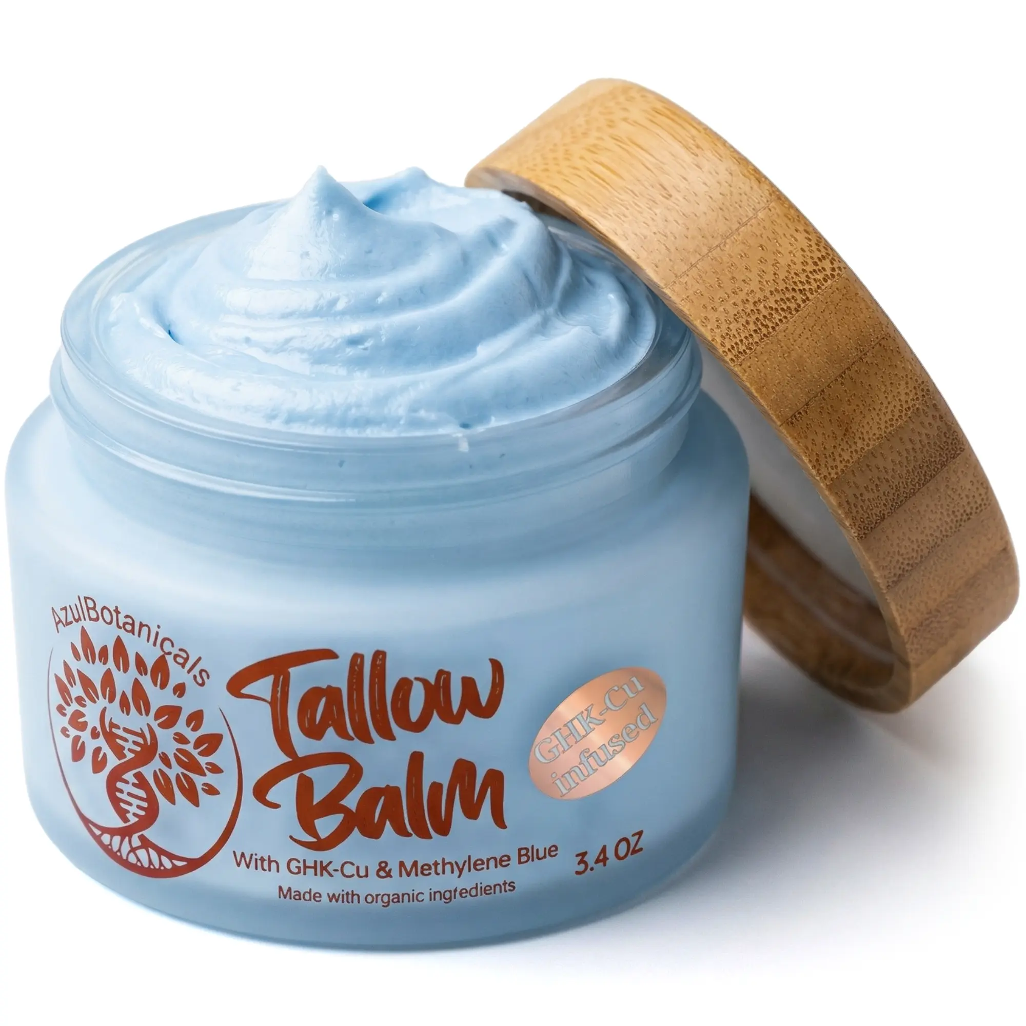 Anti-aging GHK-Cu Peptide, Methylene Blue infused Whipped Grass fed and finished
