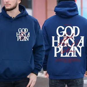 God Has A Plan Hoodie, Jeremiah 29:11 Christian Hoodie, Vintage Faith Graphic Sweatshirt, Oversized Acid Wash Unisex Hoodie