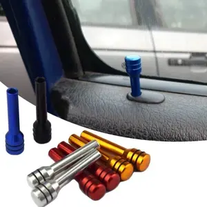 Alloy Car Door Lock Barrel & Screw Nut, Universal Vehicle Safety Lock, Durable Smooth Operation, Enhances Vehicle Security