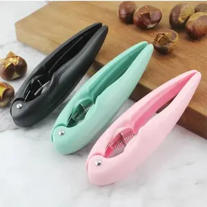 1PC Chestnut Peeler Machine Stainless Steel Chestnut Opening Machine Nut Cracker Sheller Walnut Pliers Kitchen Gadgets