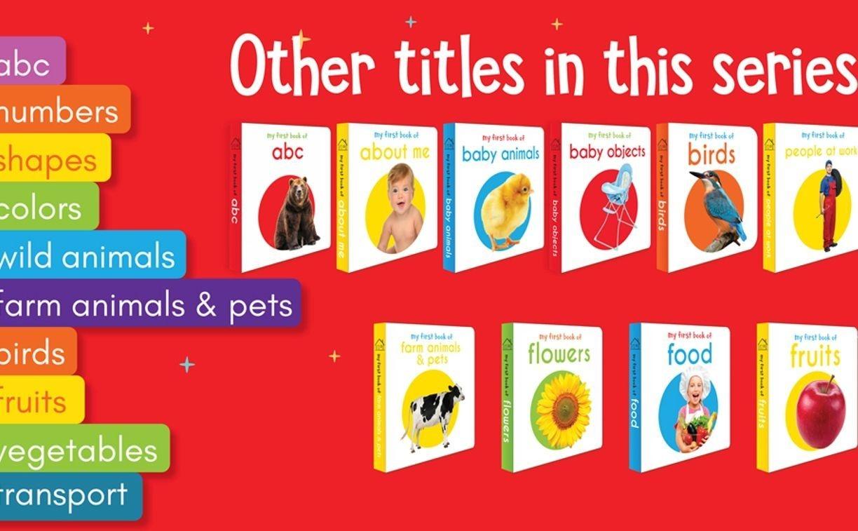 My First Book of Colours: First Board Book   Hardcover – April 25, 2018