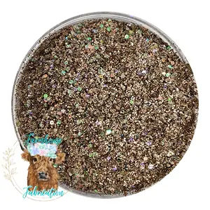 "Beer Pockets" Custom Mix / Polyester Glitter / Tumbler Glitter / Brown Glitter / Tan Glitter