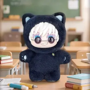 Jujutsu Kaisen 2 Cat Ear Plush Blind Box Series Anime Peripheral Dolls Room Decoration Collection Children's Gift