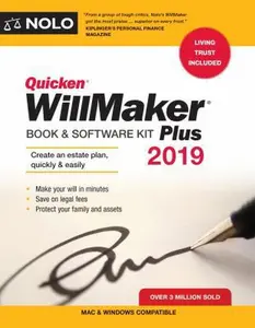 USED-Quicken Willmaker Plus 2019 Edition: Book & Software Kit by Nolo, Editors Of (Paperback)