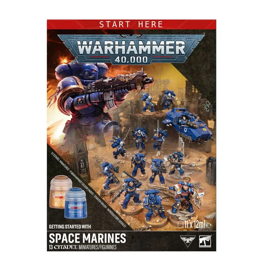 Warhammer 40k: Getting Started with Space Marines Combat Patrol