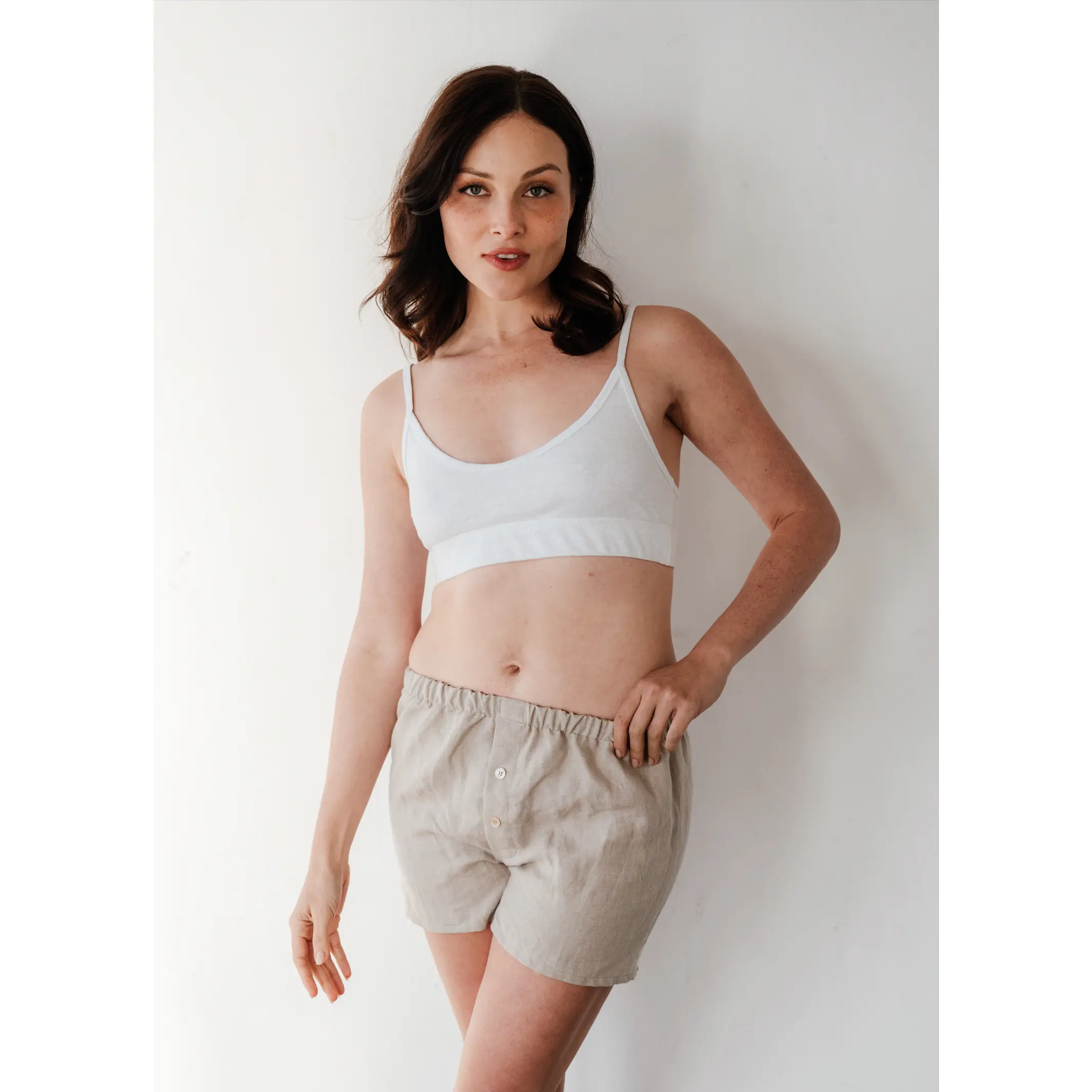 Organic Linen Boxer Shorts